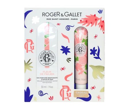 Roger & Gallet Fleur De Figuier Coffret Eau Parfumée Bienfaisante 30ml + Crème Mains 30ml