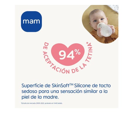 Biberon Mam Easy Active 330 Ml Bleu