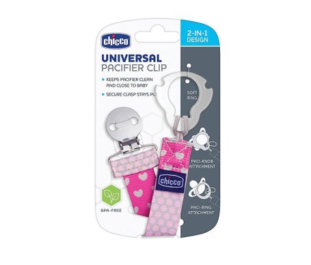 Chicco All You Can Clip Clip Universel Rose 0M+ 1ut