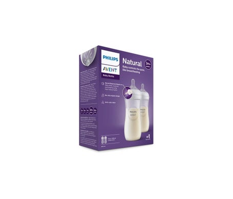 Bib Avent Natural Pp 330ml 2.0 X2