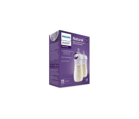 Bib Avent Natural Pp 330ml 2.0 X2