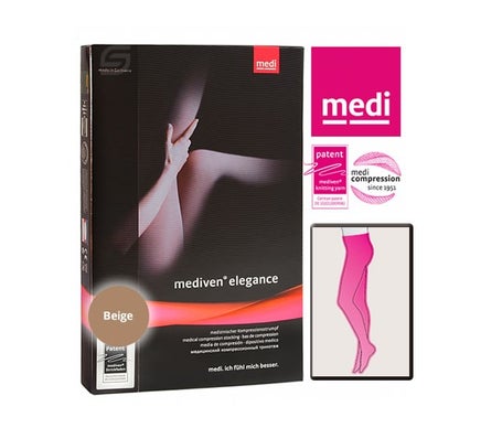 Mediven Elegance Bas Vi Beige 1 Paire