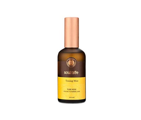 Tonique facial à la rose Soultree Peau normale et sèche 75ml
