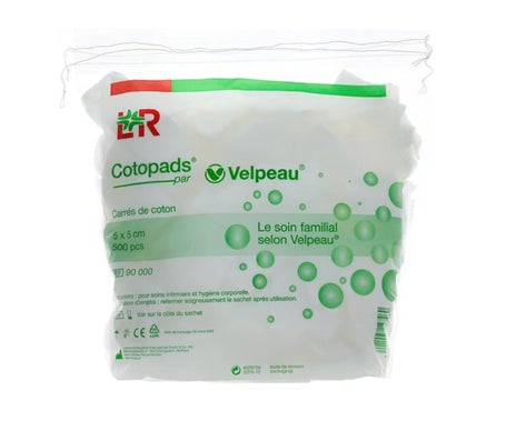 Lohmann & Rauscher Cotopads Serviettes en Coton 5cmx5cm 500uts