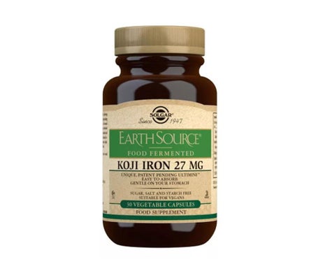 Solgar Earth Source Koji Iron 30Compr