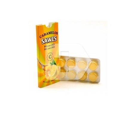 Bonbons au miel et citron Sawes 8 Unités
