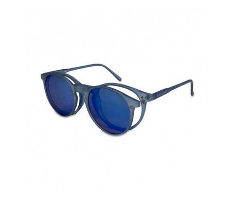 Farline Lunettes de Soleil + Presbytie Laos Bleu +2.50 1ut
