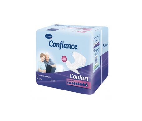Hartmann Confiance Confort Absorption 10 Gouttes Taille L 14 Changes Complets