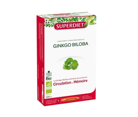 Super Diet Ginkgo Biloba Bio 20x15ml