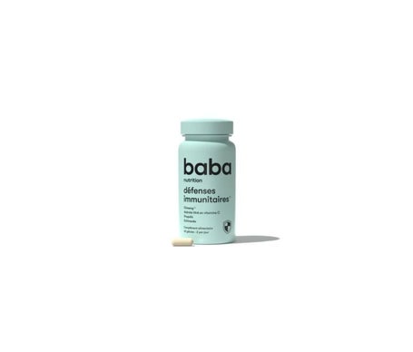 Baba Nutrition Défense Immunitaires 60 Gélules