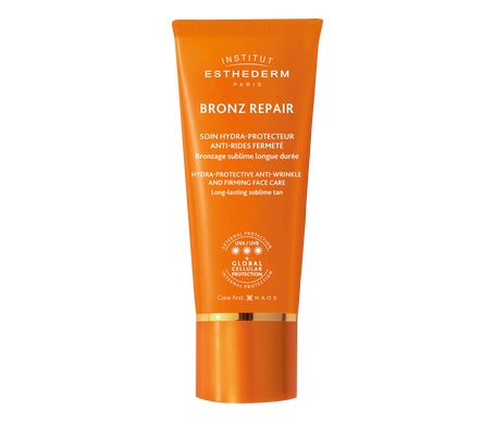 Institut Esthederm Bronz Repair Soin Protecteur Anti-Rides Fermeté Soleil Fort 50ml