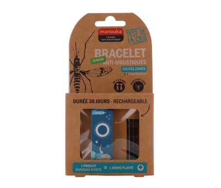 Manouka Bracelet Anti Moustiques Enfant Eclair 1ut