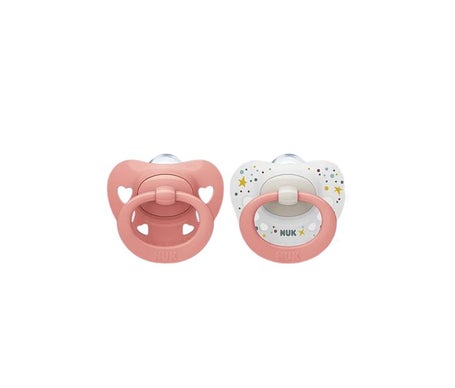 Nuk Family Love 0-6M Sucette Silicone 2uts