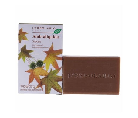 L'erbolario Ambraliquida Savon Parfumé 100G