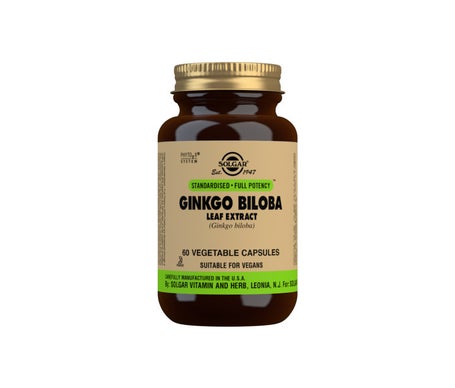 Solgar Ginkgo Biloba Leaf Extract 60caps. Légumes