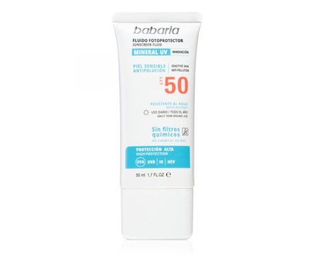 Babaria Solar Mineral UV spf50 50ml
