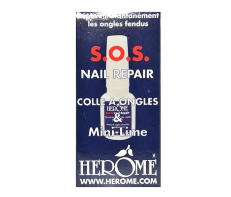 Herome Sos Nail Repair Colle À Ongles Avec Mini Lime 10Ml