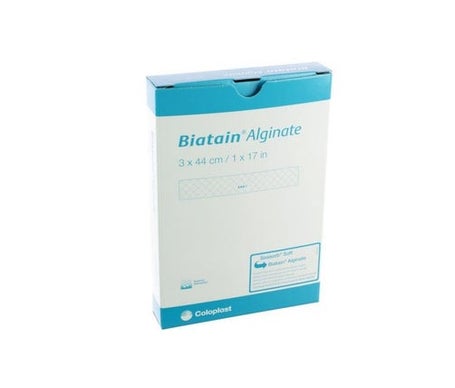 Biatain Alginate Seasorb Soft Pansements 44x3cm 10uts