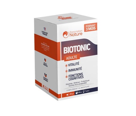 Prescription Nature Biotonic Adulte 90 Gélules