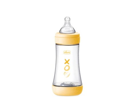 Chicco Perfect5 Biberón Xoxo 240ml Amarillo 1ud