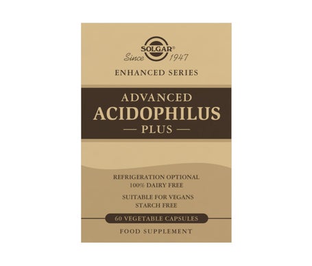 Solgar Advanced Acidophilus Plus 60 gélules végétales