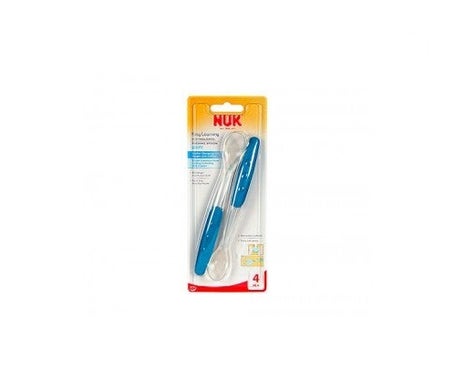Nuk™ Cuillère Douce Silicone easy learning Lot de 2