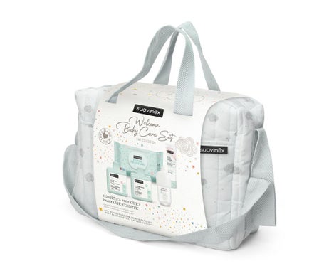 Sac de promenade bleu Suavinex