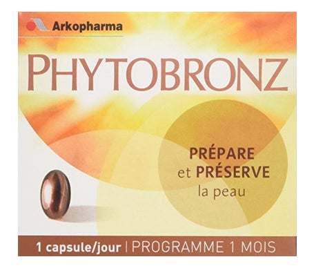 Arkopharma Phytobronz Préparateur Solaire 30 Capsules