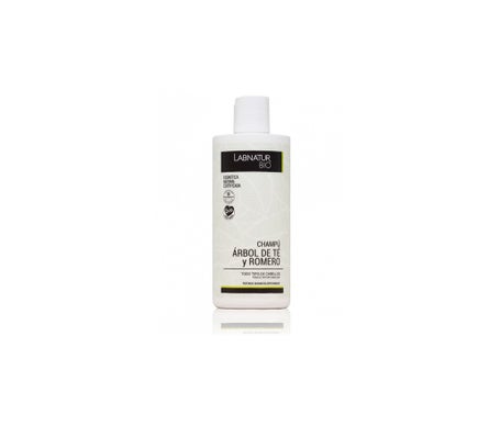Labnatur Bio Shampooing Arbre à thé et Romarin 450ml