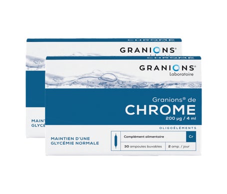 Granions De Chrome 2x30 Ampoules