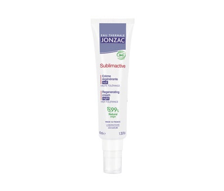 Jonzac Sublimactive Crème Régénérante Nuit Anti-Âge Bio 40ml
