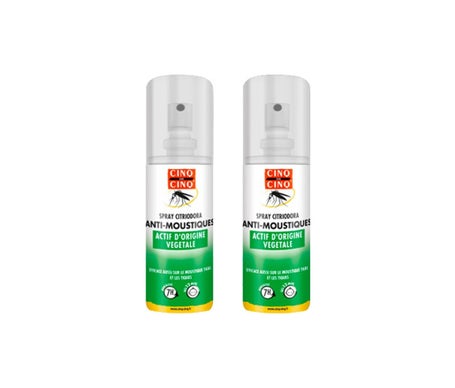 Cinq Sur Cinq Citriodora Lotion Répulsive Spray 2x100ml