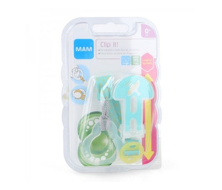 Mam Baby Clip It Attache Sucette 1ut