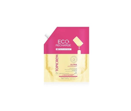 Topicrem Huile De Douche Eco Recharge 1000ml