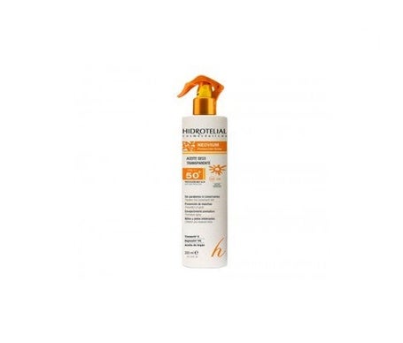 Hidrotelial Solar Spf 30 Transparent Huile sèche transparente