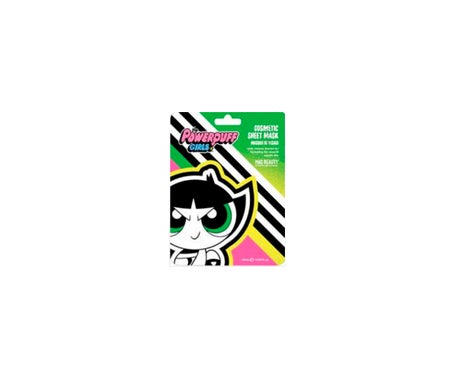 Mad Beauty Powerpuff Girls Cosmetic Sheet Mask Buttercup 25ml