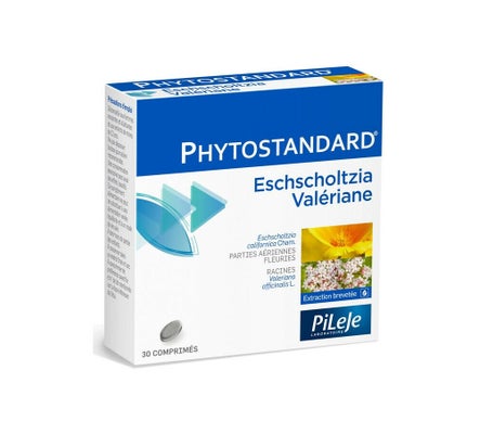 Pileje Phytostandard Eschscholtzia et Valériane 30 comprimés
