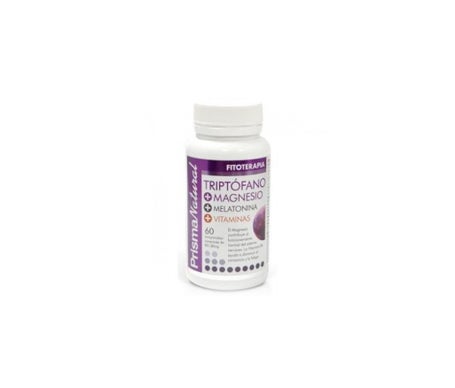 Prismas Natural Tryptophan+Mg+Mélatonine+Vitamines 60capsules