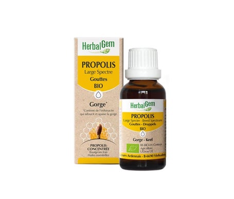 Herbalgem Propolis Bio Large Spectre Gouttes 15Ml