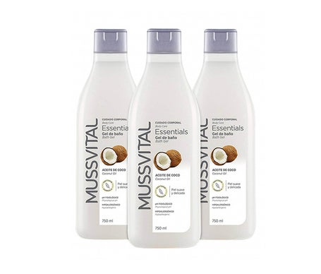 Mussvital Pack Coco Gels Coco 3x750ml