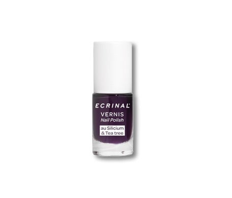 Ecrinal Vernis à Ongles Silicium + Tea Tree Violet Intense 5ml