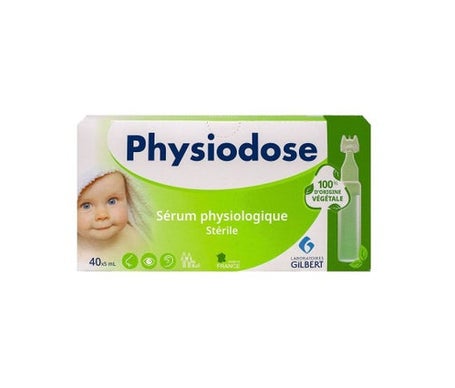 Physiodose Sérum Physiologique Stérile Unidoses Végétales 40x5ml