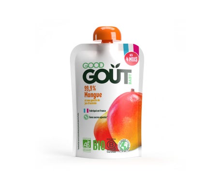 Good Gout Jugo de Mango Bio +4m 120g