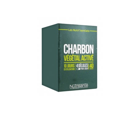 Nutrisanté Charbon Végétal 40 gélules