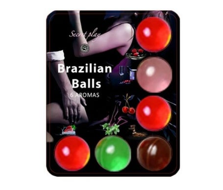 Pack Secret Play Balles Brésiliennes Aromas 6x24g