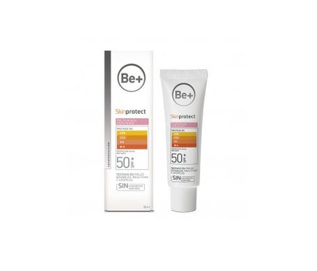 Be+ Skinprotect Peau Intolérante 100% minéral SPF50+ 50 ml