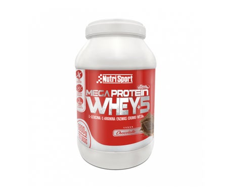Nutrisport Mega Protein Whey +5 Chocolat 1,8kg