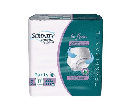 Serenity Pants Soft Dry Sensitive Couche Maxi TM 10uts