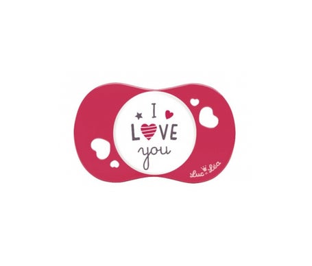 Luc et Léa Sucette +6 mois Symétrique «I Love You»