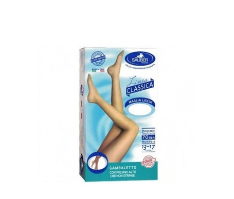 Sauber Pharma Classic Line Tights 140Den Smooth Jersey Black T4 1 Par